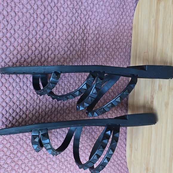 Steve Madden Skyler J Slip On Studded Slide Sandals - Picture 7 of 13